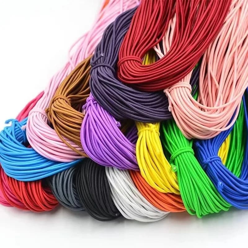 5yards/lot 2.5mm corda elastica filo elastico per accessori per vestiti da cucito fai da te