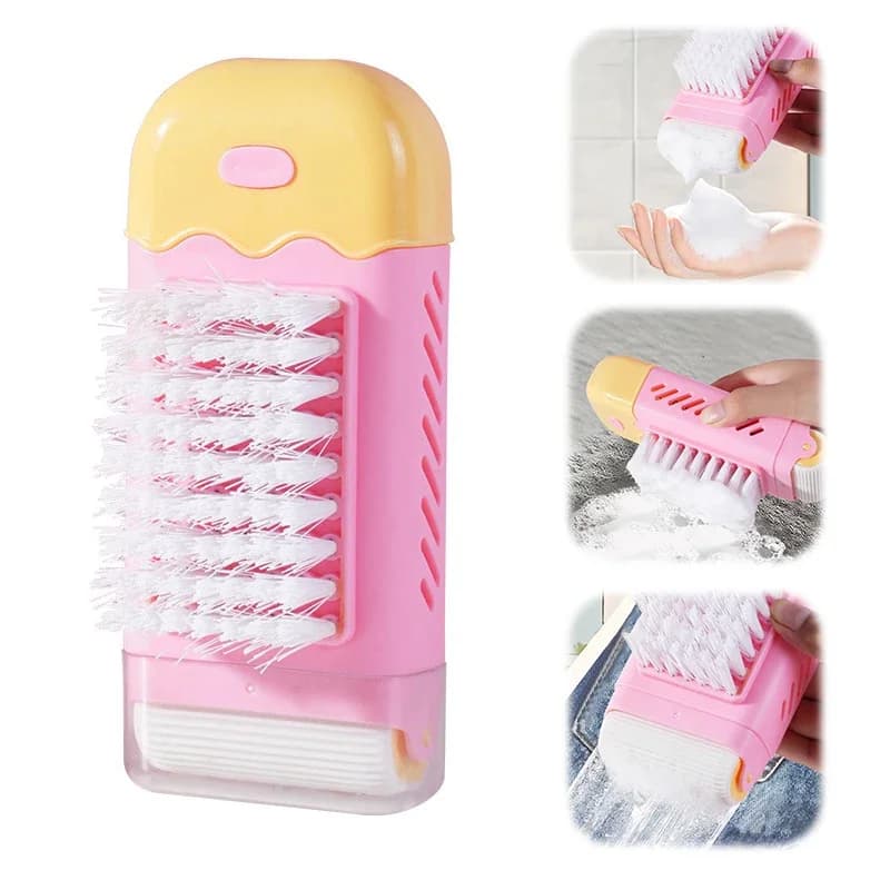 Scatola per schiuma di sapone con rullo, facile da pulire, scatola per sapone in schiuma multifunzionale, design impermeabile, adatta per sapone da bagno