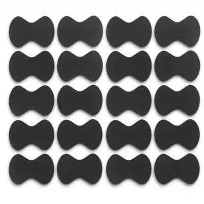 20 impugnature per plettro per chitarra Eva, impugnature adesive antiscivolo per un gioco sicuro, design piccolo e compatto, ideale per i musicisti in viaggio