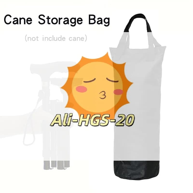 Folding Cane Storage Bag, Portable Elderly Cane Pouch, Trekking Pole Handbag, Cane Protective Sleeve (Cane Not Included)