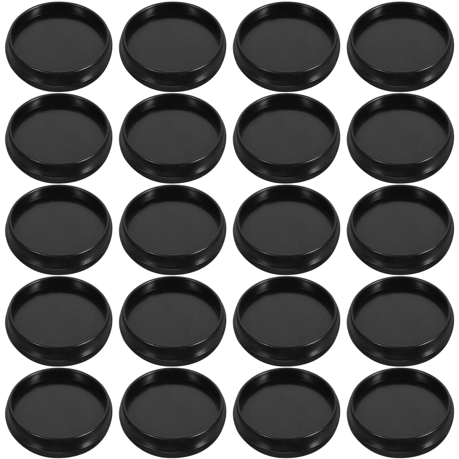 55 Pezzi Piccoli Dischi di Rilegatura in Plastica a Forma di Fungo per Quaderni a Fogli Mobili, Agende, Diari, Calendari, Rilegatura Fai-da-Te