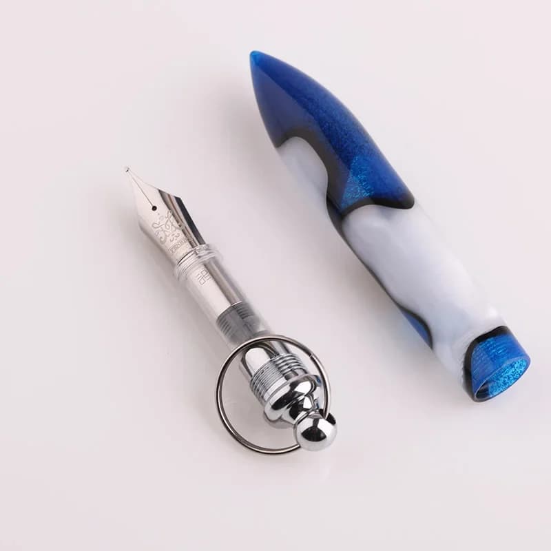 Original Penbbs 353 Fountain Pen Nib Set Calligraphy Naginata Acrylic Point Round Grinding F Point M Replace Extra Fine