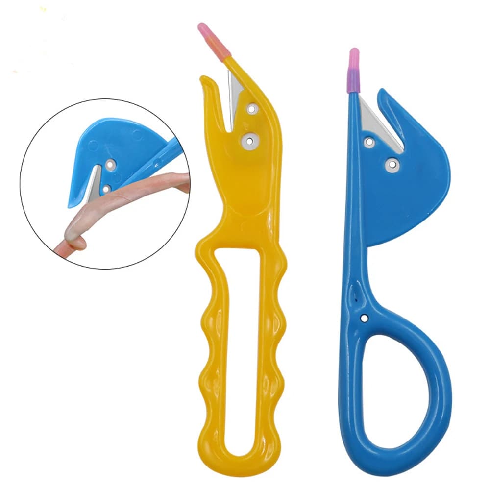 10Pcs Wonderlife Shrimp knife stripper for intestine cleaning fish belly knife clean tool for kitchen knife for poultry bowel