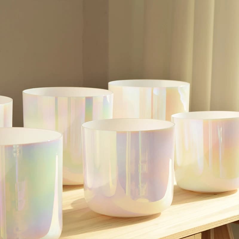 Sound Bath Instrument Set of 7 Chakra Sound Therapy Sound Healing Crystal Singing Bowl Supplier for Spiritual