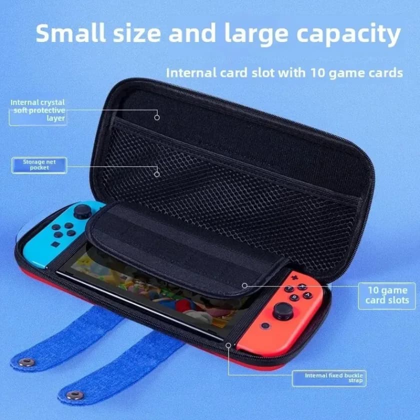 Borsa Portatile per Console Switch, Custodia Impermeabile per Accessori di Gioco Switch OLED, Borsa Classica