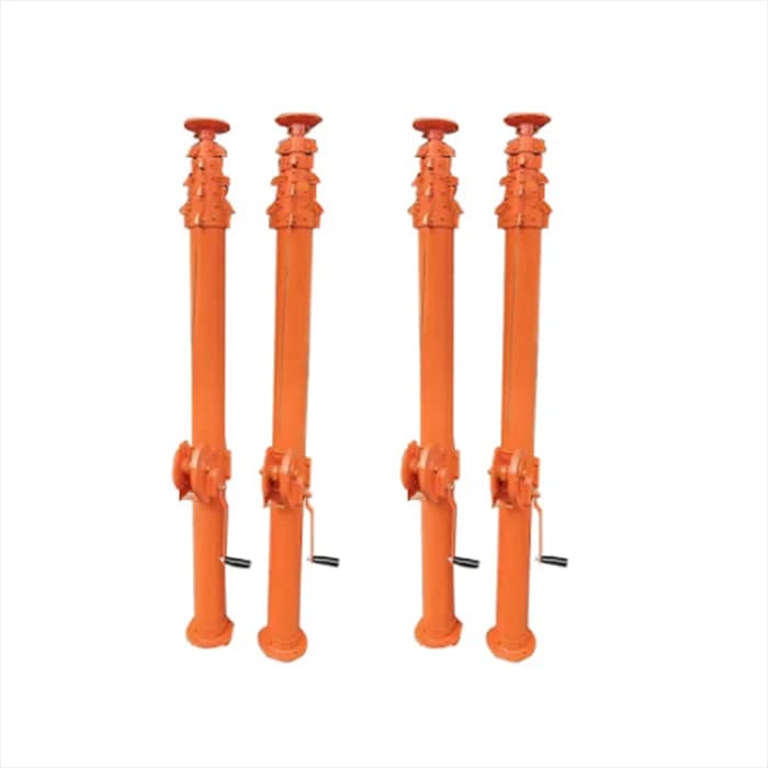 Metto per antenna wireless telescopico 4G 5g manuale in lega di alluminio a manovella 10 11 12 13 14 15m montato a parete