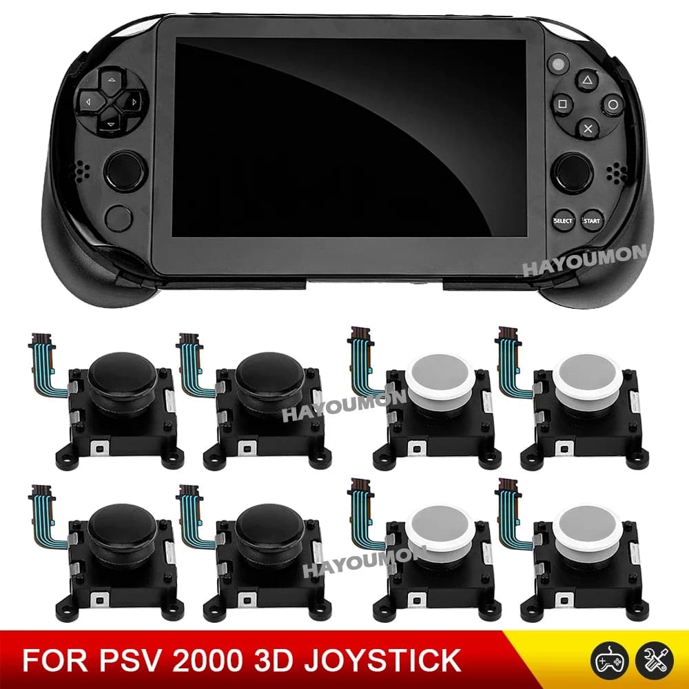 Per PSV PSVita 2000 3D Sinistra Destra Joystick Analogico Joy Stick Pad di Controllo Pulsante Stick Per Psv2000 Console Giochi Video Accessorio