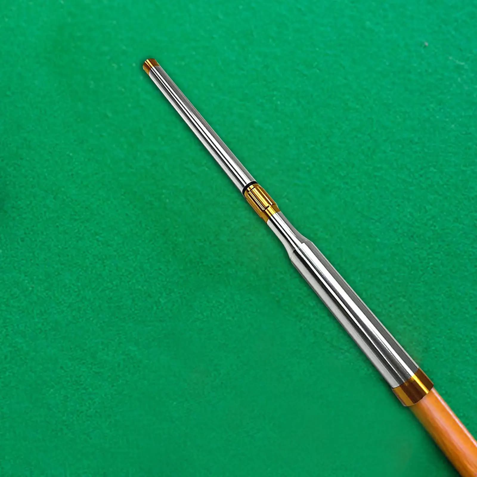 Billiard Pool Cue Extender Aluminum Alloy Telescopic Holder Quick Practical Extension Parts for Snooker Billiards Play