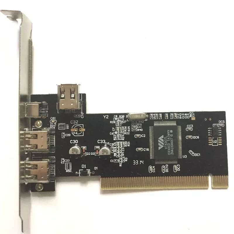Adattatore da PCI a 1394 PCI 1394a 1394b Fire Wire 1394 ieee Firewire IEEE-1394 Adattatore cavo 800 Convertitore scheda DV per acquisizione video HD