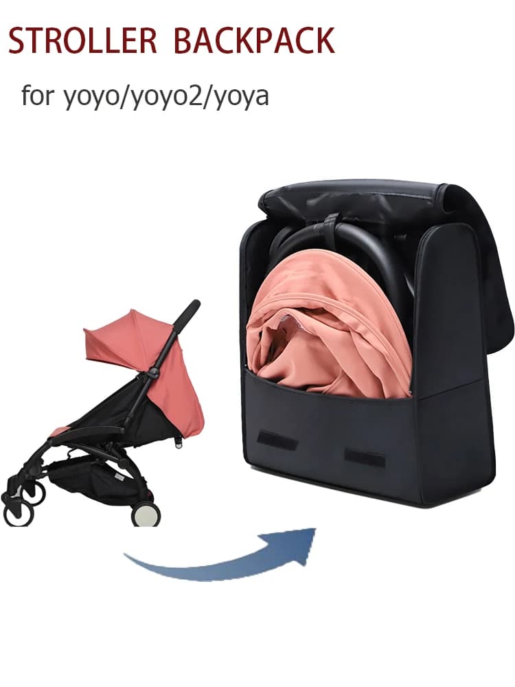 Zaino portaoggetti per passeggino per Babyzen Yoyo/Yoya Borsa da viaggio per aereo Borse da trasporto Custodia per passeggini Accessori Organizer