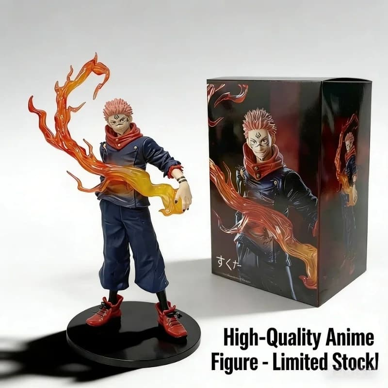 Action Figure Anime Jujutsu Kaisen - Modello Itadori Yuji in PVC, Giocattolo da Collezione, Accessorio da Scrivania, Regalo