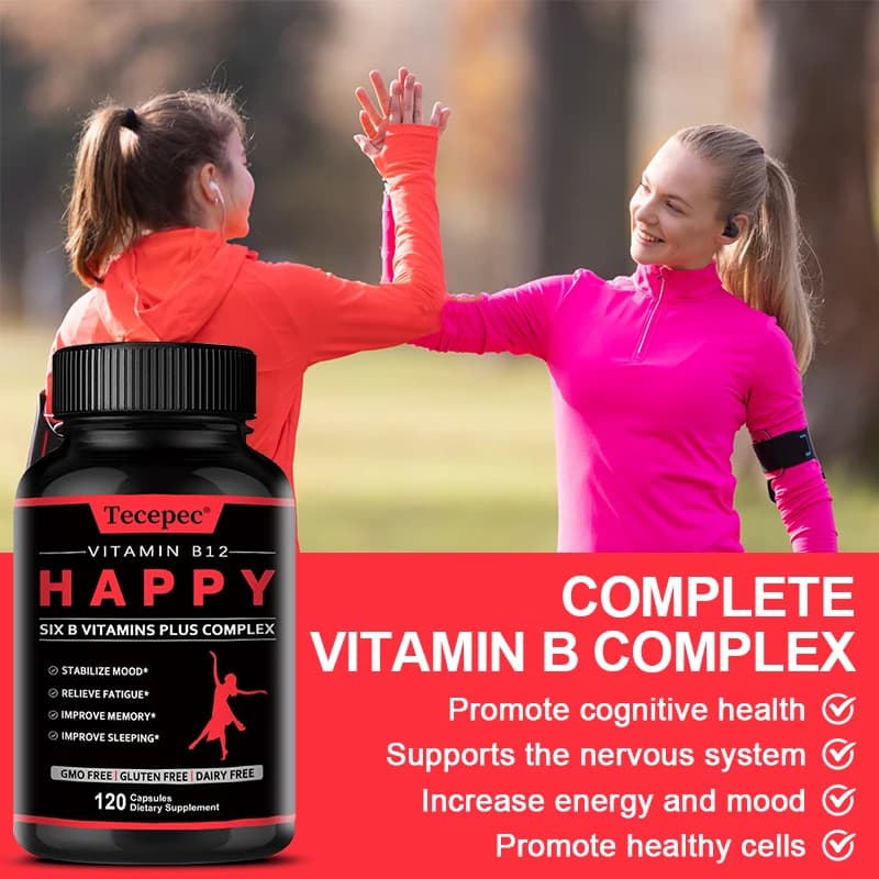 Vitamina B12 – Integratore alimentare, supporta il metabolismo energetico, la chiarezza mentale e la salute del sistema nervoso – Facile da ingoiare