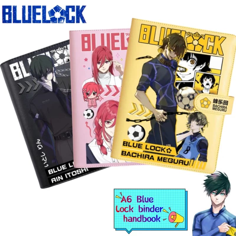 Blue Lock Kazuyichi Ishi Isami Ito Makoto Nagare notebook high-value DIY printed cartoon portable detachable loose-leaf book