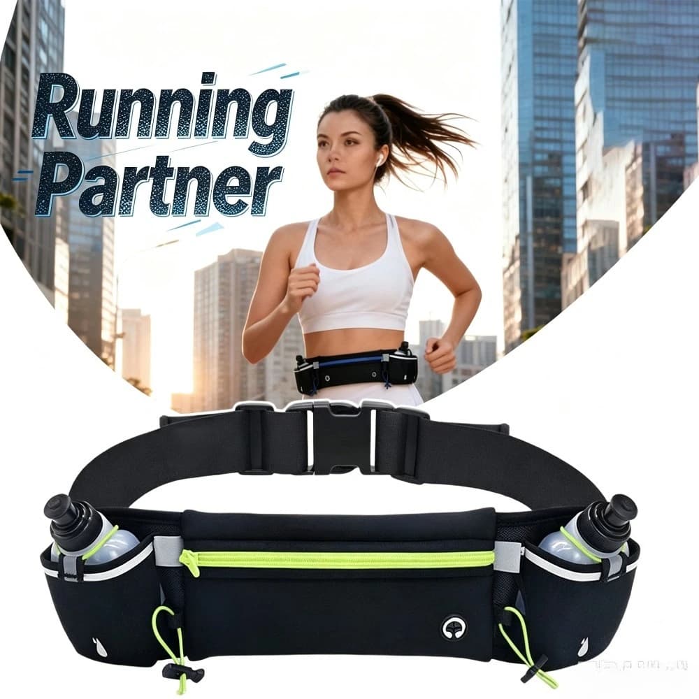 Sports Waist Bag, Running Belt Bag Running Belt Men Women Phone Water Bottle Belt Bag for Jogging, Cycling, Cycling
