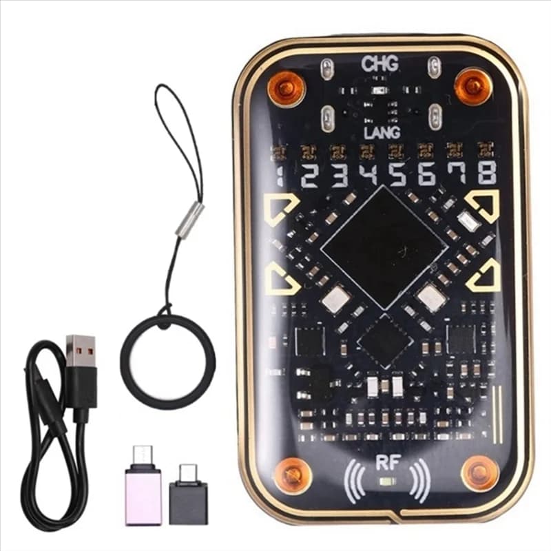 B18B Chameleon Ultra V2.0 RFID Smart Chip Reader Ripart Emulatore 125K 13.56M IC ID Card Decodifica NFC Duplicatore di chiavi