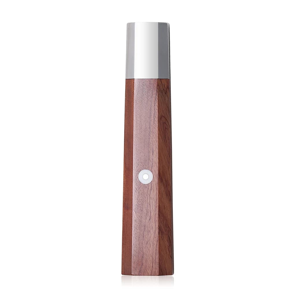 Stainless Steel knife handle in rosewood, handmade, classic, for chef kitchen knives - Improve your equipment