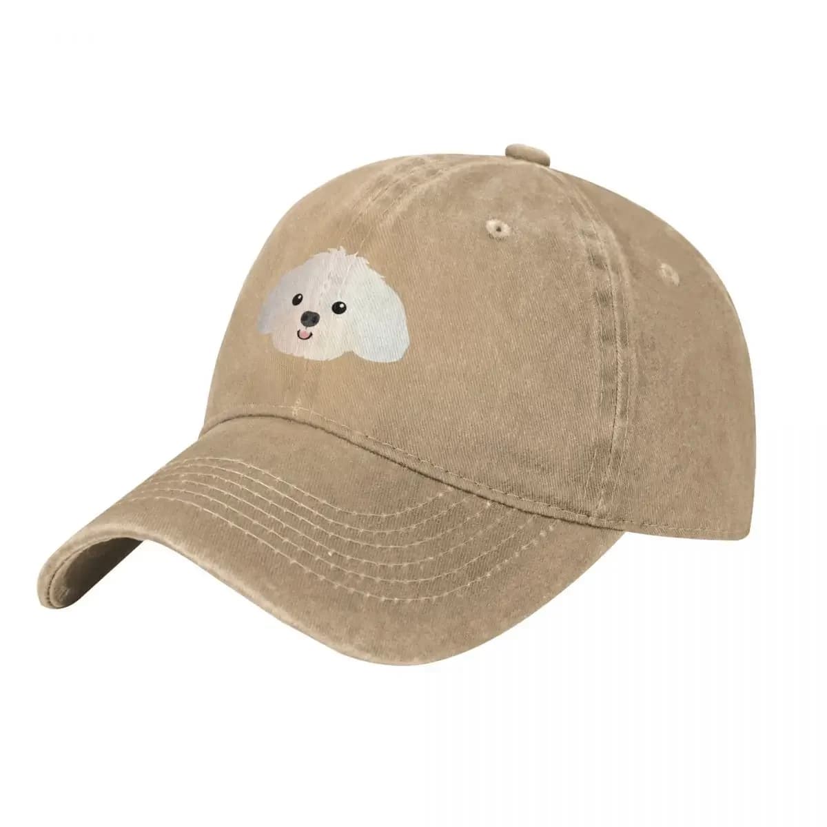 Love White Shih Poo Shihpoo Shih Tzu Poodle Mix Baseball Cap Trucker Cap Hat men Trucker Hat Beach Bag Women's Hats Men's