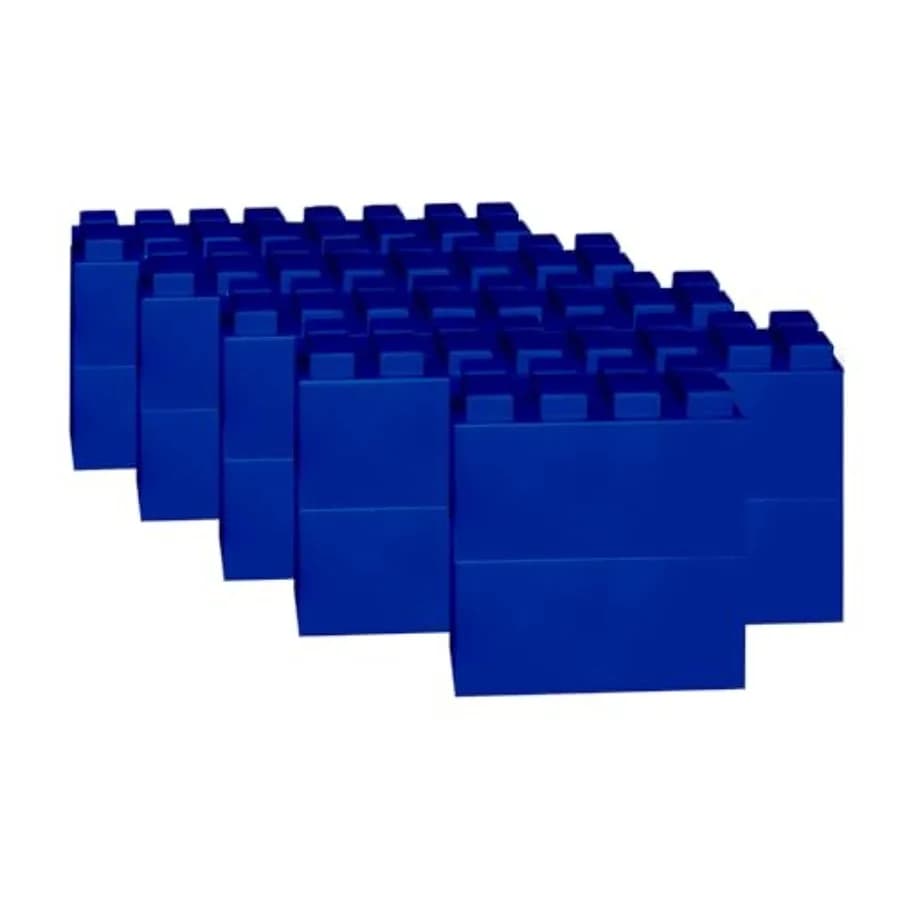 EverBlock 12' x 6' Blocchi da Costruzione Giganti in Plastica Modulare, Confezione Convenienza, Facili da Collegare e Riutilizzare, per Uso Interno ed Esterno