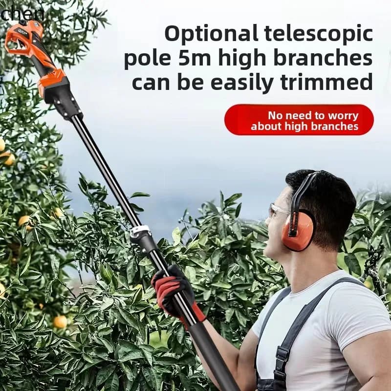 Electric shears for pruning fruit trees LXC Shears for multifunctional coarse branches of rechargeable garden