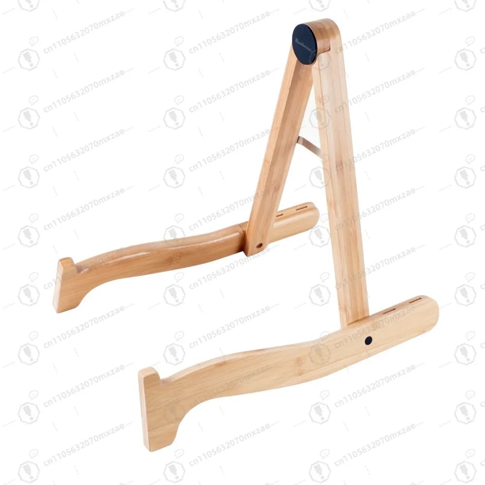 Supporto multi-strumento regolabile, supporto da pavimento universale in legno per basso elettrico, violino, violoncello, ukulele