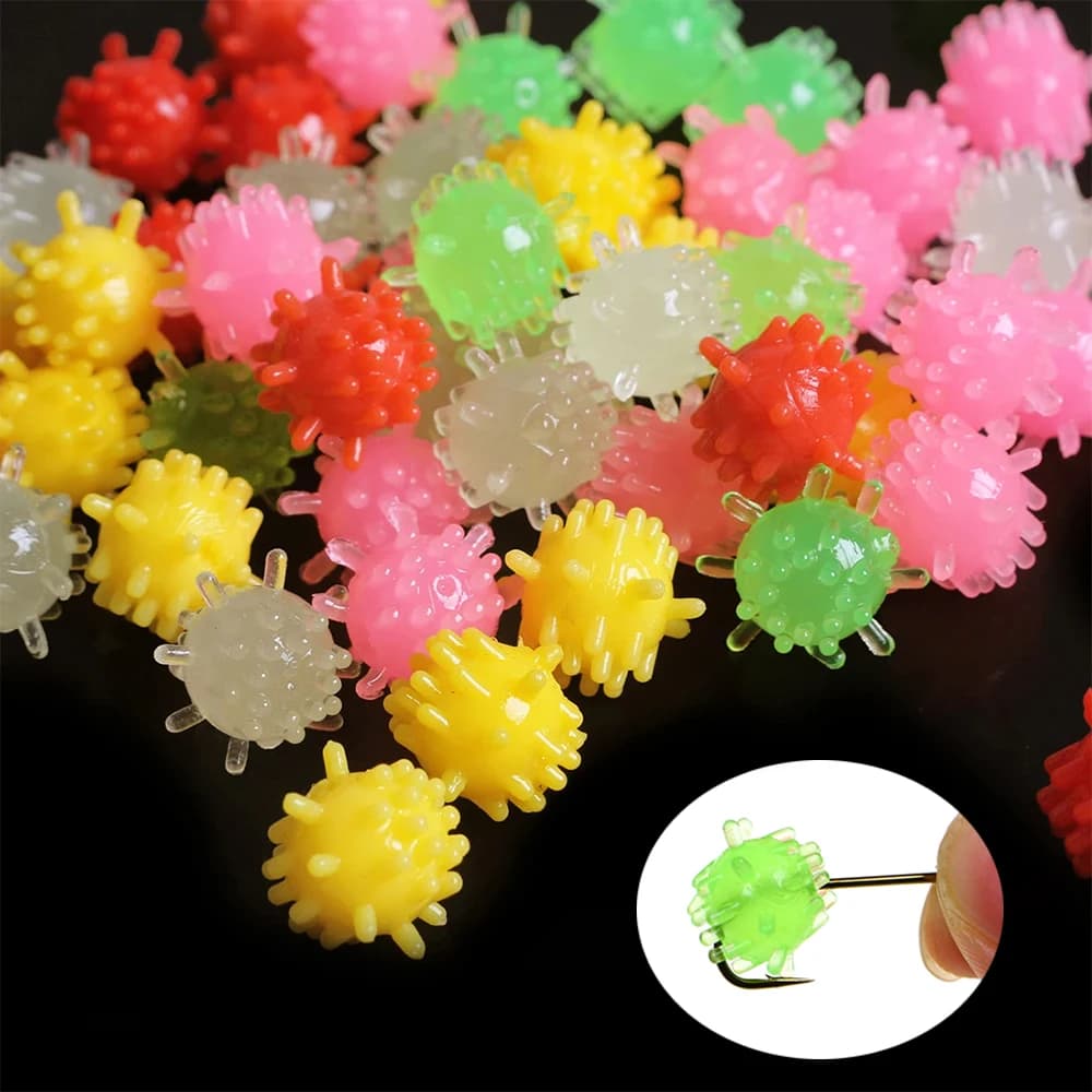 20 Pz/borsa Carpa Pop Up Pesca Galleggiante Boilies Esca Elastico Sapore di Mais Esche Fondo Rig Materiale Acqua Salata Acqua Dolce