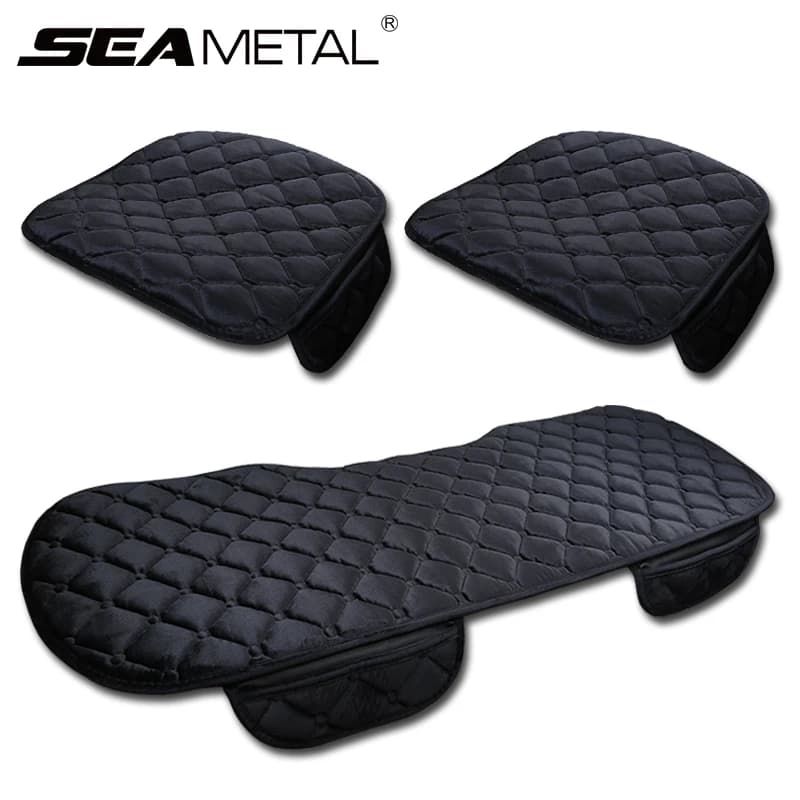 SEAMETAL Car Seat Seat Covers for Cars in Footwear Soft Seat Bearing Anti-slip Protective seat cushion for universal car for truck pick-up sedan Suv