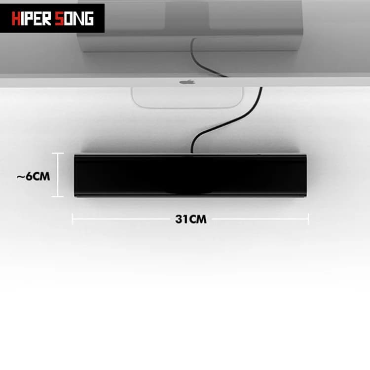 Altoparlante soundbar Bluetooth alimentato tramite USB per computer, desktop, laptop, casa, ufficio