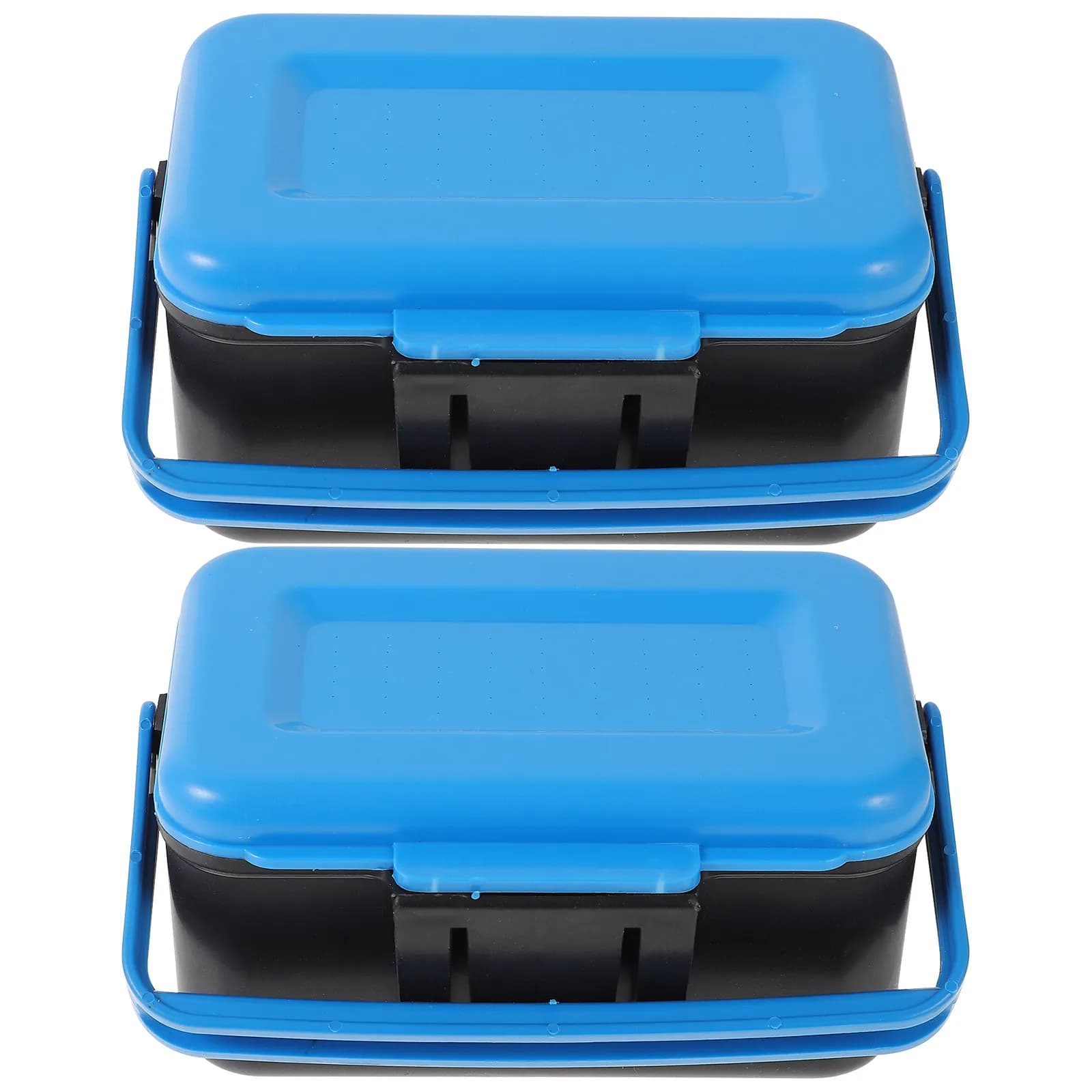Storage Box Portable Plastic Fishing Organizer Tackle Bait Halloween Christmas Bait Box Fishing Box Fishing Lure 2PCS