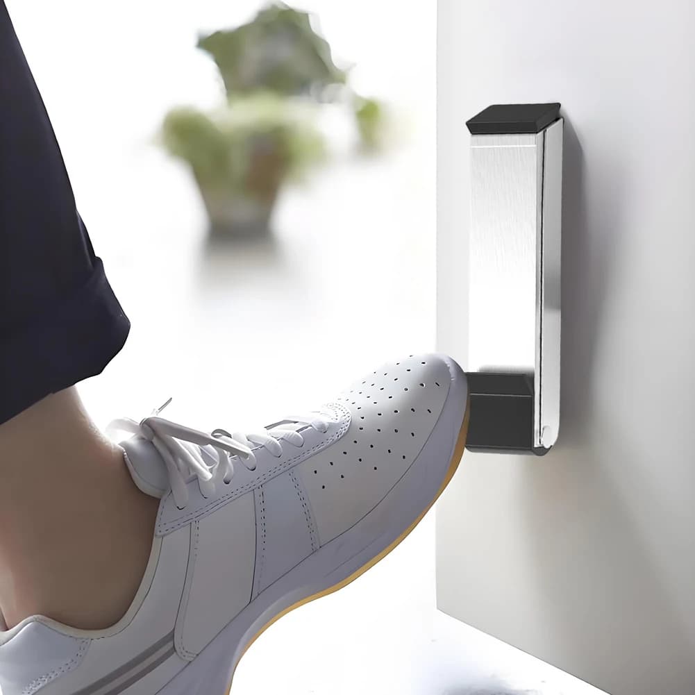 Fermaporta Antivento in Acciaio Inossidabile, Blocco Magnetico Anticollisione per Porte, Ferma Porta Robusto per la Sicurezza Domestica