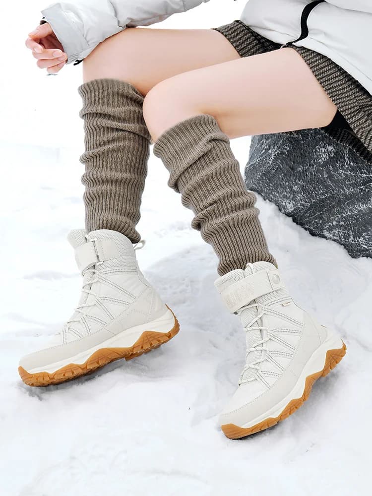 XIANG GUAN Stivali da neve Uomo Scarpe da trekking Donna Stivali tattici da arrampicata impermeabili Sport all'aria aperta Caccia Trekking sneakers casual