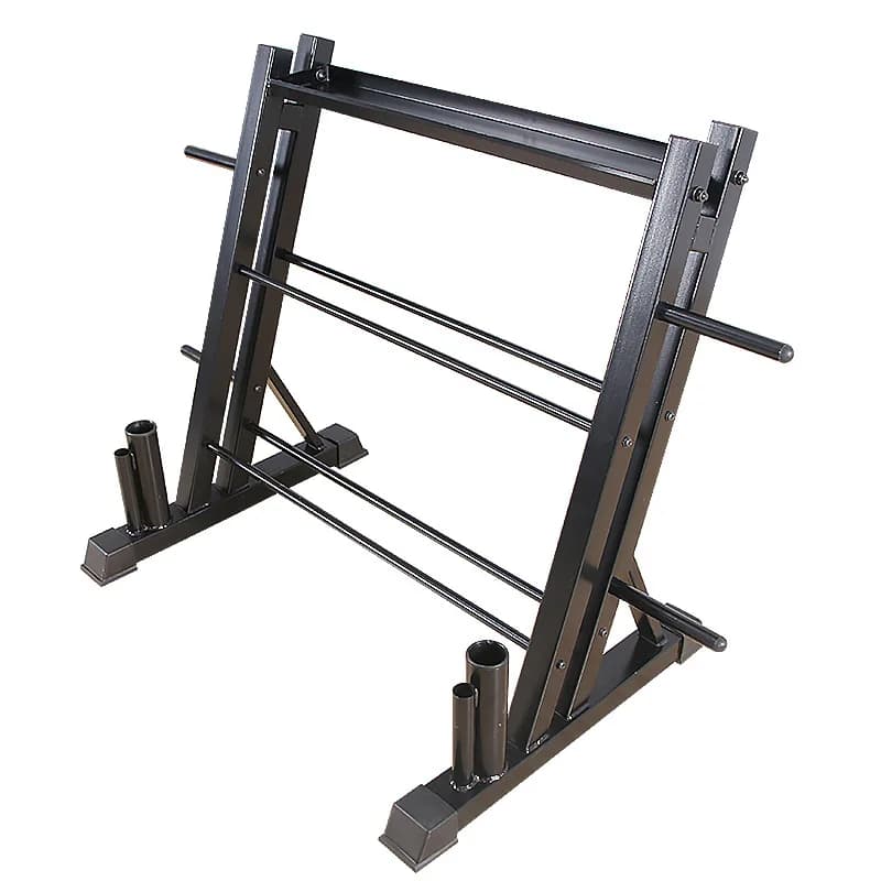 Three-layer dumbbell rack Multifunctional dumbbell rack, three-layer storage rack Gym kettlebell rack Gym equipment