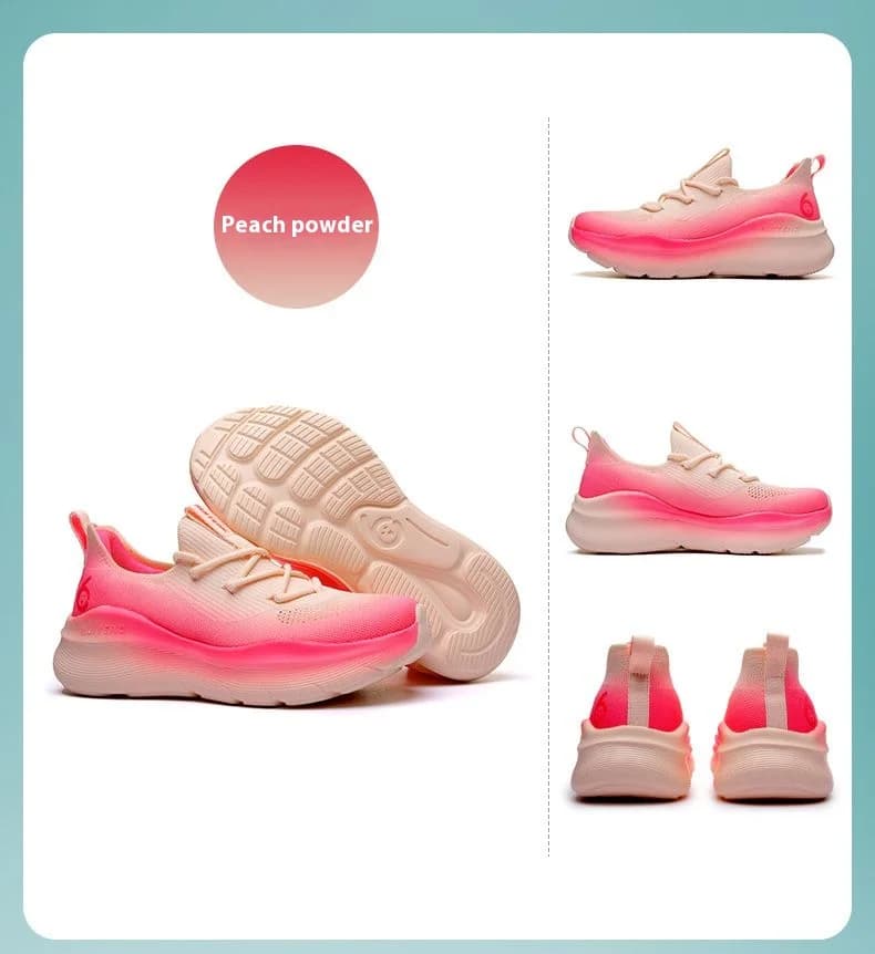 Scarpe da corsa con piattaforma HUITENG Airrun 3.0, scarpe ultraleggere per pendolarismo, ciclismo, sport, scarpe con calzini rialzati in altezza con suola spessa