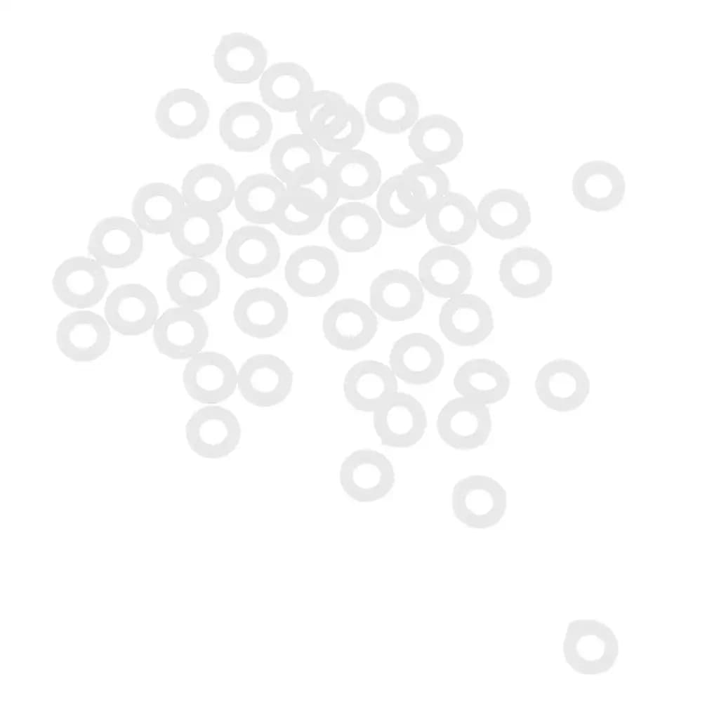 O-ring in gomma per aste di freccette, 100 pezzi, accessori in plastica per punte di freccette, ricambi per freccette e punte di ricambio
