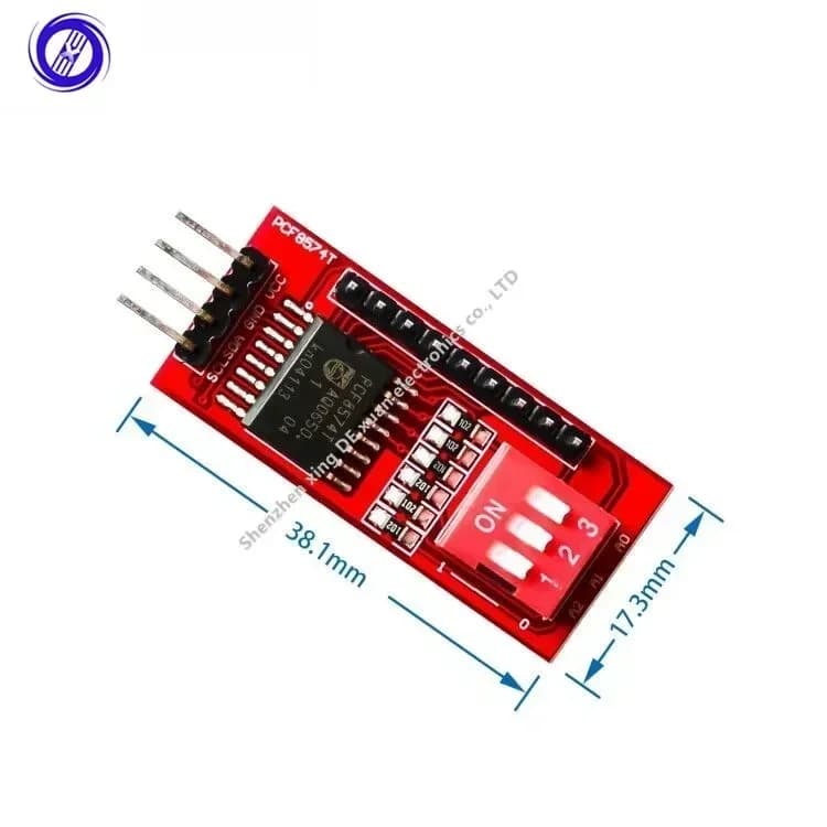 Per Arduino PCF8574T I/O per supporto interfaccia porta I2C Modulo esteso a cascata