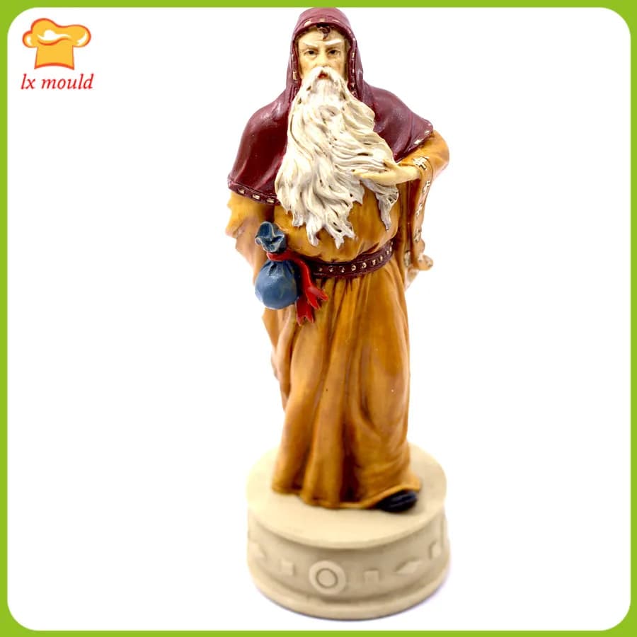 Stampo in Silicone 3D a Forma di Scacchiere e Castello Reale per Cioccolato, Dolci, Candele e Arte Culinaria Fai-da-te