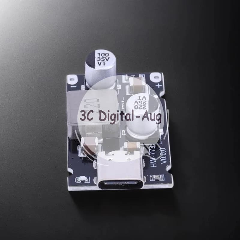 PD65W Fast Charge Module Type C USB Port PD3.1 QC3.0 SCP Compatible for Phone Tablet Laptop Charging DIY