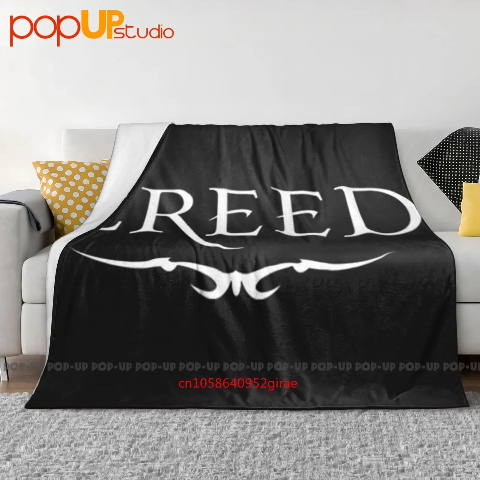 Creed Rock Band Music Coperta ultra morbida trapunta invernale Copridivano Copriletto