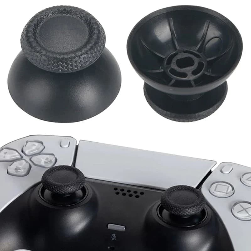 4 pezzi Joystick analogico 3D Thumb Stick Grip Cap pulsante riparazione parte copertura Thumbstick sostituzione per Controller Dualsense 5 Ps5
