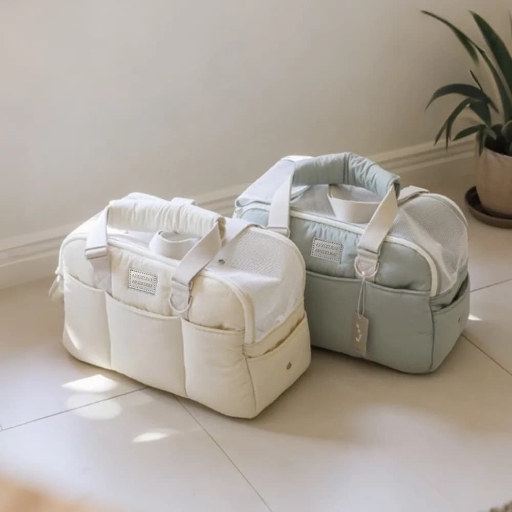 Portable Pet Carrier Bag Breathable Mesh One-Shoulder Strap Cat Shoulder Bag Warm Lining Large Capacity Pet Travel Bag