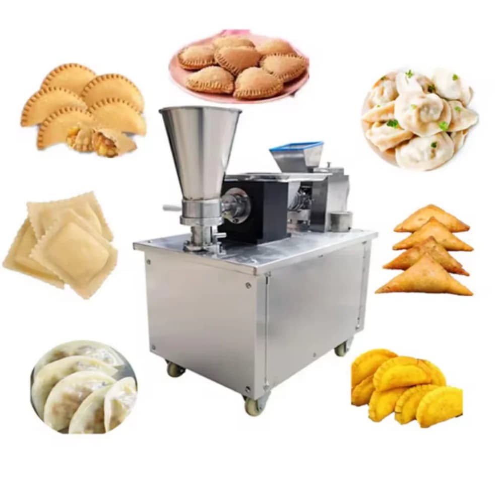 Macchina per fare gnocchi Macchina per fare rotoli Chapati Pasta Tortilla Papad Empanada Samosa Gyoza Wonton Primavera