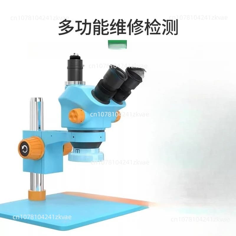 Microscopio per riparazione scheda madre telefono cellulare M5T-B11 Microscopio con zoom continuo a doppio braccio 7-50X
