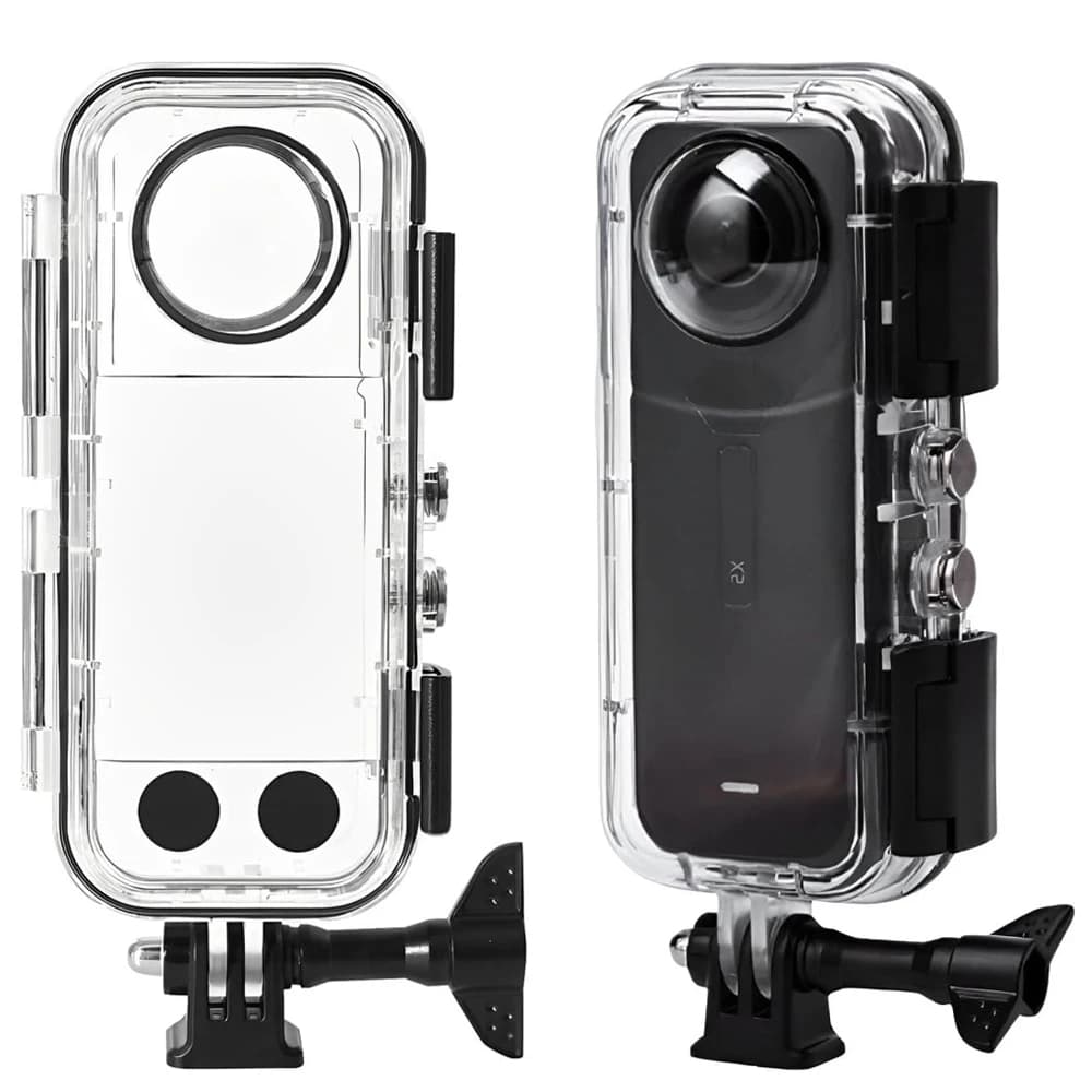 Dive Case for Insta360 X5 Waterproof Case Housing Underwater 45M Protector Invisible 360°Fully Diving Shell Water Case Accessory