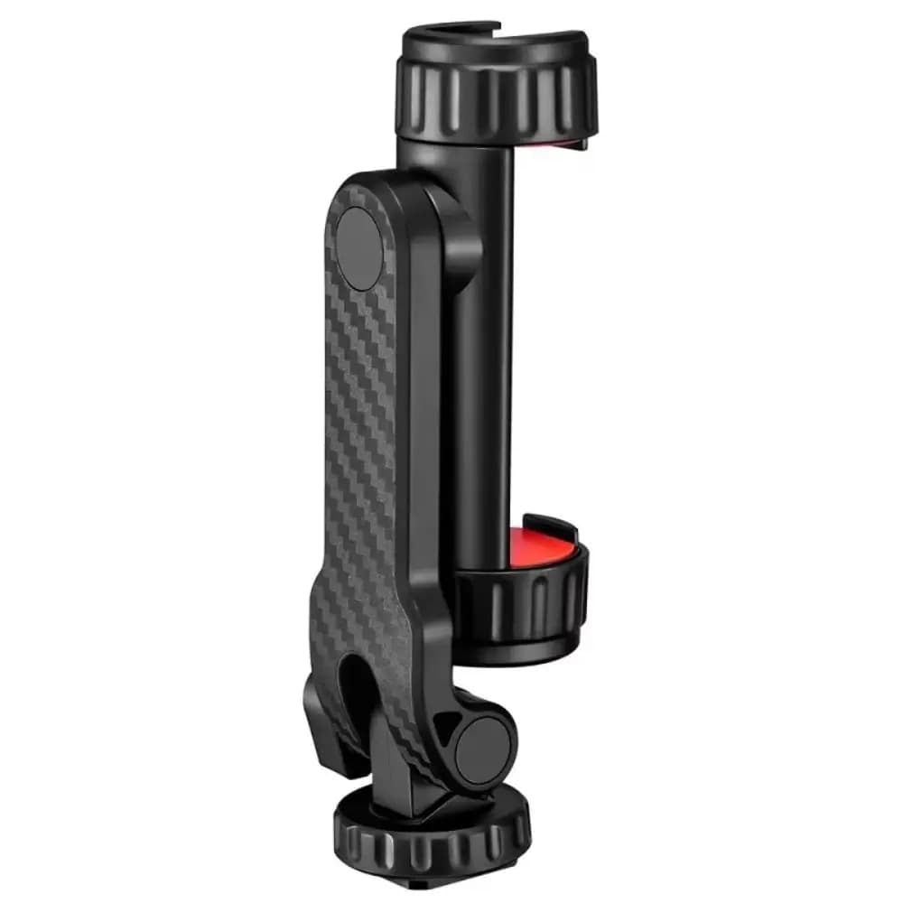 360° Rotatable Phone Tripod Mount Universal Vertical Mobile Phone Holder Arm Adjustable with Dual Cold Shoe