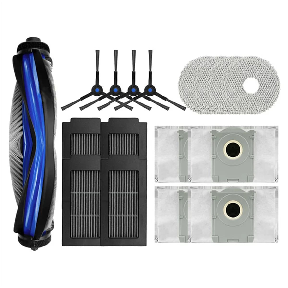 A97G Per Debot T50 PRO OMNI / T50 OMNI Robot Accessori per aspirapolvere Spazzola a rullo principale Filtro Hepa Mop Sacchetto per la polvere in tessuto