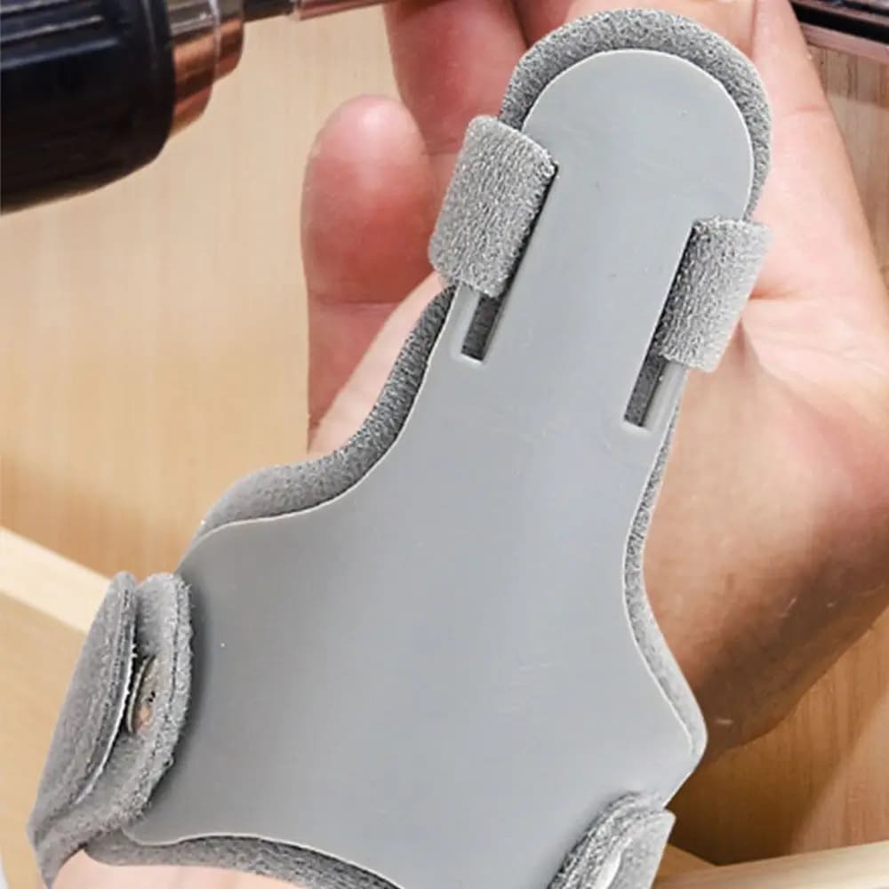Fascia da Polso Sportiva Leggera, Supporto per Pollice e Dita, Protezione Reversibile per il Polso, Benda Traspirante Unisex