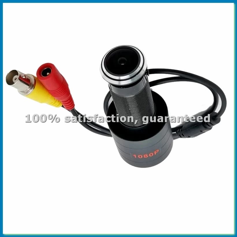 Telecamera AHD Panoramica Fish-Eye 1080P Grandangolare 1.7mm PAL 2MP per Videocitofono CCTV, Regolabile per Sicurezza Domestica - ABVP