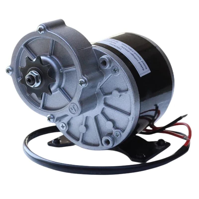 MY1016Z3 Motore elettrico con riduttore a ingranaggi 350W 24V 36V con pignone a 9 denti