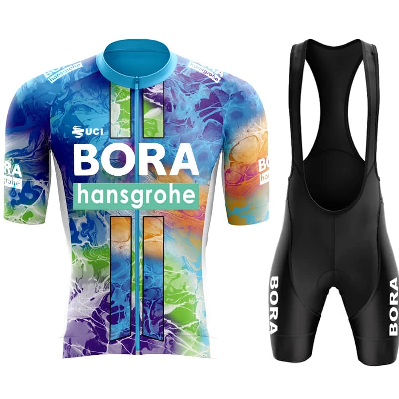 Men's Cycling Maillot Men's Clothing 2026 UCI BORA Road Bike Uniform Jersey Mens Set Summer Cycle Spring Shirt Shorts Clothing Mtb