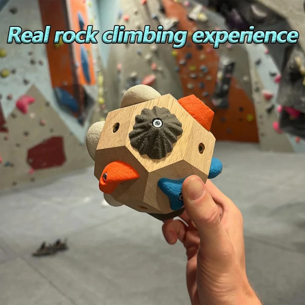 Fai da te artigianale Boulder Block Arrampicata contiene pietre giganti fatte a mano Migliora la forza Ornamento di precisione Decorazioni per la casa Regali