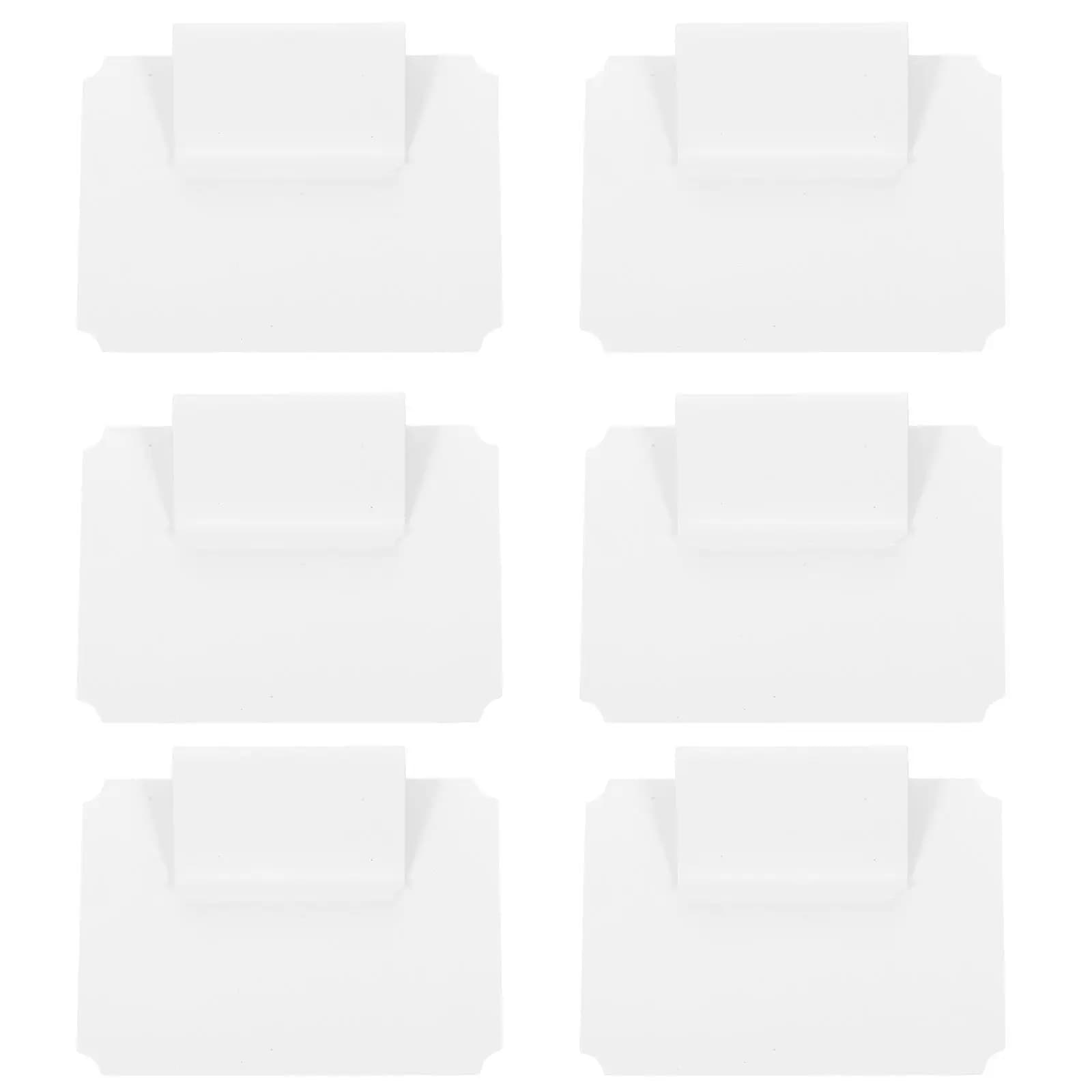 8 Pezzi Clip per Etichette, Clip per Cestini e Contenitori, Portaetichette Rimovibili per Organizzazione e Etichettatura di Cestini e Contenitori